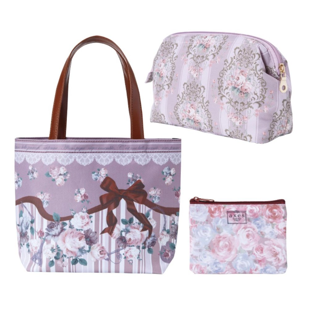 axes femme Tote bag & 2 Pouches